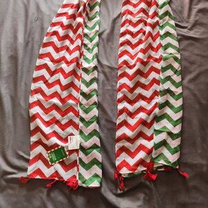 Holiday scarf with jingle bells (New with Tag)
